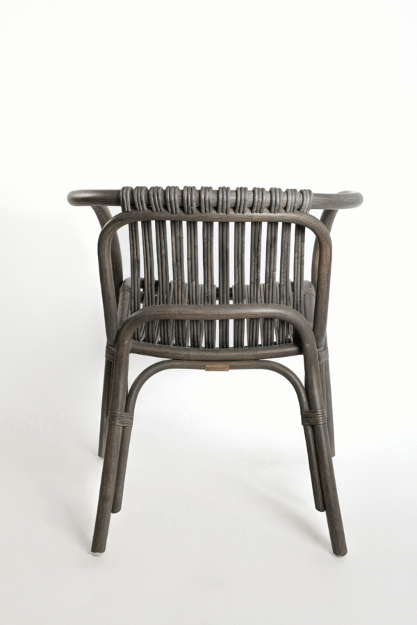 Nocturne Dining Chair - Slate Grey - Image 3