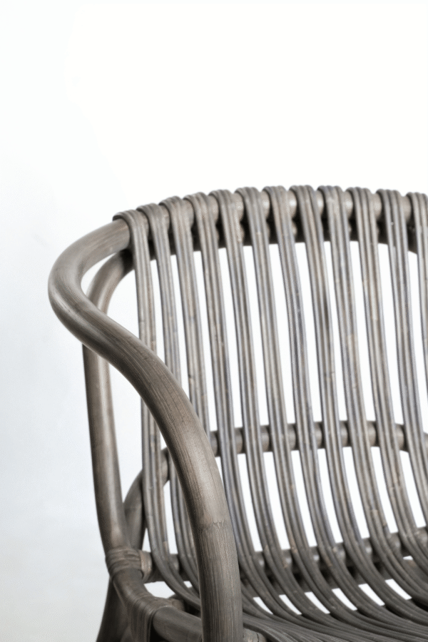 Nocturne Dining Chair - Slate Grey - Image 4